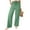 03-Mint Green, variant on Ecqkame Women's Linen Wide Leg Pants Solid Color Elastic Waist Drawstring Loose Flowy Lightweight Trousers with Pockets Khaki XXL