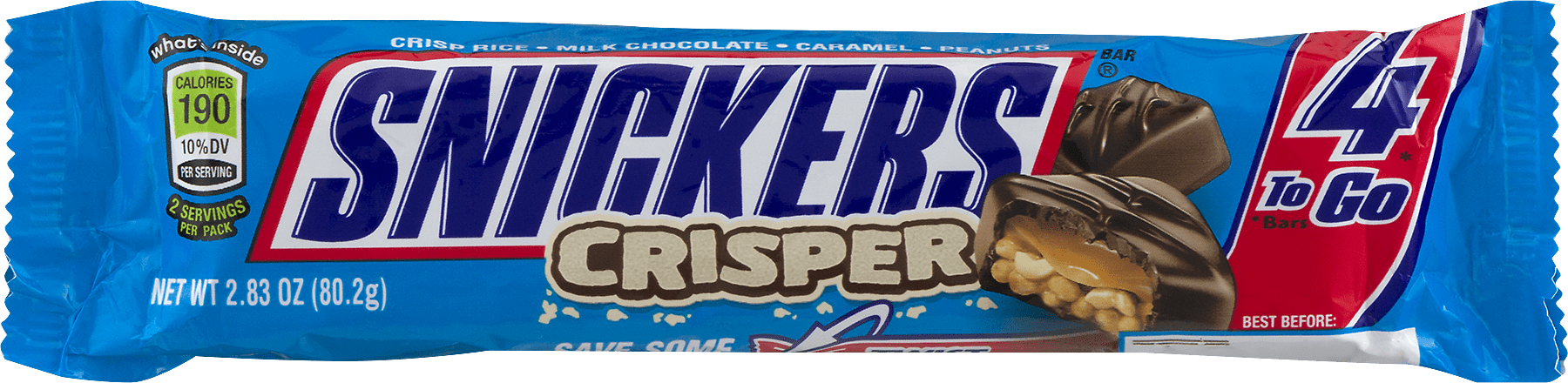 SNICKERS Crisper Chocolate Bar, 2.83 oz