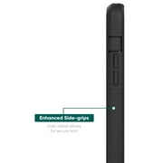 onn. MagSafe Compatible Rugged Phone Case for iPhone 13 Pro Max / iPhone 12 Pro Max - Black
