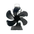 thumbnail image 2 of Ventilador para hogar de 6 , ventilador para hogar que aumenta el calor, ventilador para hogar, accesorios para estufa de leña, quemador de leña, 2 of 8