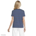 thumbnail image 2 of Lands' End Women's Supima Crew Neck T-Shirt, 2 of 3