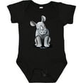 thumbnail image 3 of Inktastic Curious Rhinos Boys or Girls Baby Bodysuit, 3 of 5