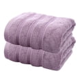 thumbnail image 1 of Toalla de baño de gran tamaño de 2 piezas de fibra de bambú, toallas de baño súper suaves, altamente absorbentes, comodidad, 1 of 6