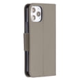 thumbnail image 5 of Allytech Wallet Case Cover for Apple iPhone 12 Pro 6.1-inch/ iPhone 12 6.1", Premium PU Leather Folio Flip Kickstand Credit Cards Holoder Hand Wrist Strap TPU Back Cover for Apple iPhone 12,Gray, 5 of 6