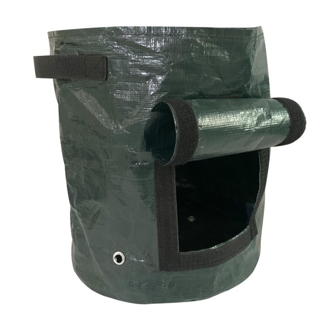 2 Bolsas para Plantas - Bolsas para Plantar - para Plantar Bolsas para Plantar Patatas, Zanahorias, Tomates, Frutas, Verde Oscuro, 35*45