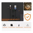 thumbnail image 2 of Cable Usb A Tipo C 2 Metros Datos Carga Rápida 2.4a U-volt, 2 of 8