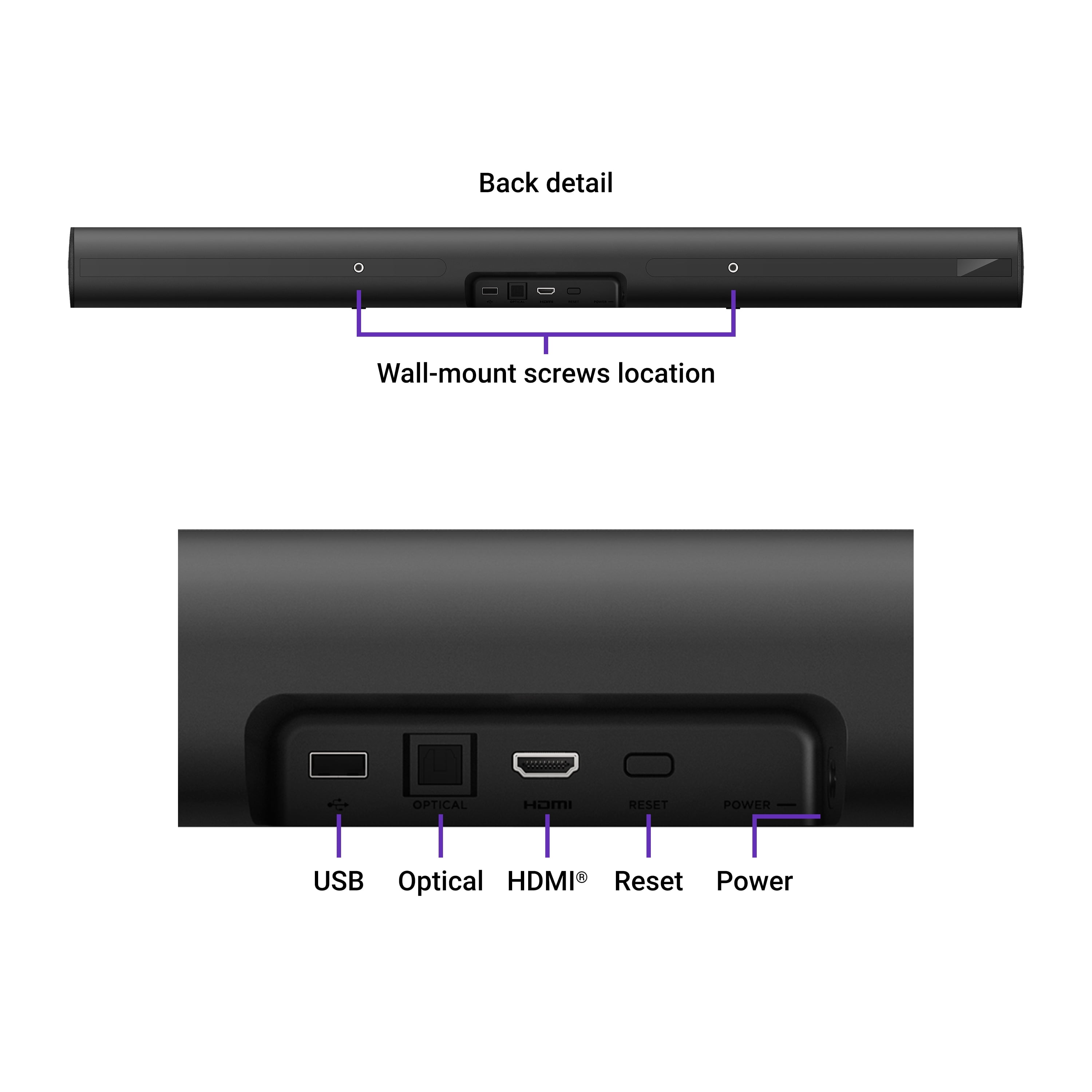 connect soundbar to roku tv