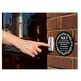 thumbnail image 6 of Signs Authority No Soliciting Sign for House - Metal Door Sign for deterring Unwanted, 6 of 7