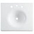 thumbnail image 2 of Kohler 3048-8-FF 25 in. Enameled Cast Iron Vanity Top with Integrated Round Sink & 8 CC - Sea Salt, 2 of 2