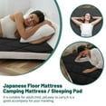 Japanese Floor Mattress Futon Mattress Foldable And Portable Roll Up