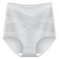 thumbnail image 6 of GEWSEY Tummy Control Shapewear Panties for Women-High Waisted Body Shaper Underwear Seamless Shapewear Panty Girdle (Light Gray, XL), 6 of 9