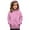 Rose, variante sur Chandail à Capuche Imprimé Nœud pour Filles, Chandail Mignon, Veste Décontractée Douce avec Poche pour Tout-Petits, Jeunes, 2t, Fermeture Éclair, Mode Confortable pour Garçons