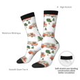 thumbnail image 4 of Disketp Camp Van Unisex Crew Socks Lightweight Breathable Ventilation Ankle Socks, Mid-calf socks for Daily, 4 of 6