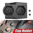 thumbnail image 2 of Car Front Center Console Dual Water Cup Holder Insert Black For Y60 1988-1997 4wd Banmo, 2 of 5