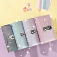 thumbnail image 4 of With Password Lock Saving Money Notebook PU Leather Budget Saving Book, 4 of 11