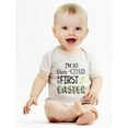 thumbnail image 5 of Tstars Boys Unisex Easter Holiday Shirts I'm So Egg-Cited It's My First Easter Baby Outfit Happy Easter Party Shirts Easter Gifts for Boy Infant Baby Bodysuit, 5 of 6