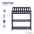 thumbnail image 2 of Dream On Me Ashton Changing Table, New Zealand Pinewood, 1 inch Mattress Pad included, Navy, 2 of 6