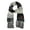 Black/Gray, variant on C.C Women's Long Multicolored Warm Cable Knit Shawl Wrap Tassel Scarf-Black/Grey