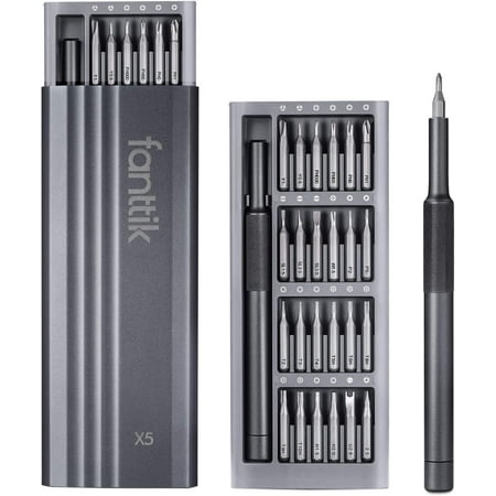 

Fanttik Mini Manual Screwdriver Precision Screwdriver with Magnetic Driver Bits