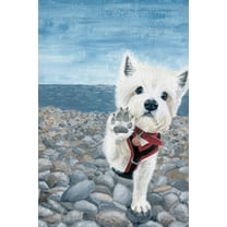 Parvez Taj Doggie High-5 Canvas Wall Art