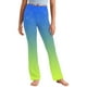 thumbnail image 2 of Odeerbi 2-13 Años Niñas Pierna Ancha Pantalones Yoga Gradiente Workout Danza Deportes Atlético Pantalones Elasticidad Lindo Alta Cintura Pantalones Pierna Recta, 2 of 9