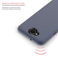 thumbnail image 4 of Kaleidio Case For LG Fiesta 2 LTE L163BL / X Charge M322 [Sleek Armor] 2-Piece Slim Fit Dual Layer [Shockproof] Hybrid Impact Cover w/ Overbrawn Prying Tool [Dark Blue/Black], 4 of 6