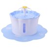 2.6L Pet Water Fountain Dog Drinking Fountain Pet Water Dispenser Cat Water Fountain, Blue