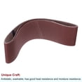 thumbnail image 5 of Uxcell 3 Pieces 100 Grits Aluminum Oxide Sanding Belts 6" x 48" Ring Abrasive Belts, 5 of 6