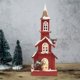 thumbnail image 3 of Luces LED navideñas, edificios, regalo, iluminar, escena de nieve, mesa de escritorio en miniatura EstiloD 16x9x45cm, 3 of 8