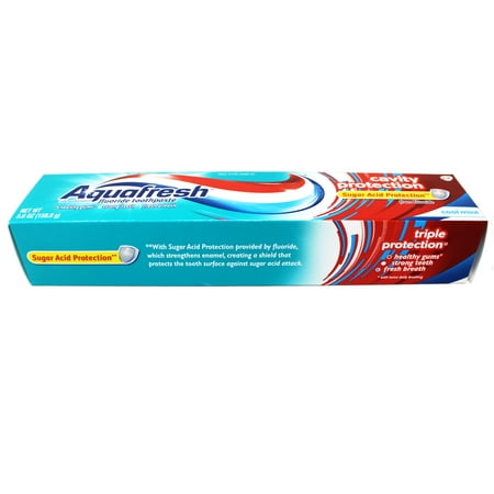 Aquafresh Triple Protection Cavity Protection Fluoride Toothpaste Cool Mint