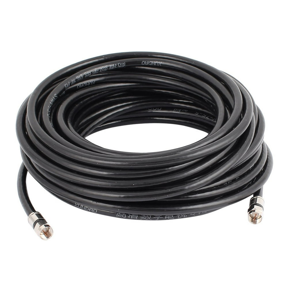 Uxcell 49FT Cable Coax HD Satellite Dish TV Antenna Wire Metric F