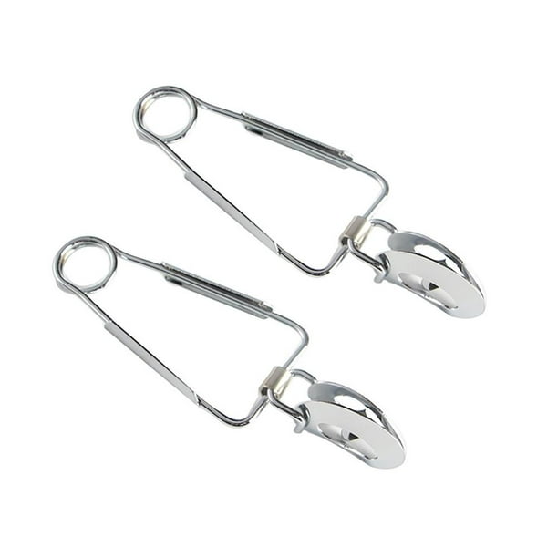 Pinzas Para Caracoles De Acero Inoxidable, 2 Uds., Pinzas Para Comida De Cocina, Pinzas Para Servir, Para Cocinar En La Cocina Y Servir En El Restaurante Moyic HA034740-00