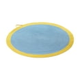 thumbnail image 1 of Estera de ratán Natural Billuyoard Protector de muebles para rascar gatos Almohadilla para suelo Azul Amarillo 40cm, 1 of 6