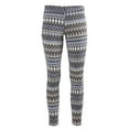 thumbnail image 3 of MeMoi Protuva Bohemian Print Cotton Blend Leggings - Womens - Female (Small/Medium, Black Collage), 3 of 4