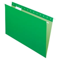 Office Depot 2-Tone Hanging File Folders, 1/5 Cut, 8 1/2in. x 14in., Legal Size, Green, Box Of 25, OD81630
