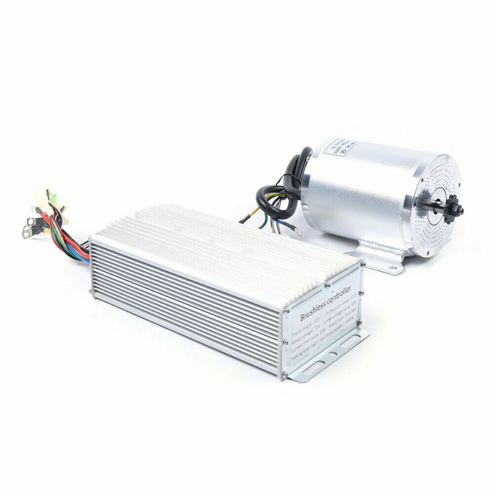 3000W 72V BLDC Motor Kits with Brushless Controller for Electric Scooter E Bike