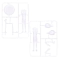 thumbnail image 4 of Alien Rosewell 7 Inch Unassembled Plastic Model Kit, 4 of 8