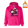 thumbnail image 1 of Sanrio Hallo Kitty sudadera con capucha para mujer Baumwolle Spiderman Hallo Kitty Pullover perder y2k Streetwear sudaderas modo Tops, 1 of 4