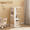 White 77, variant on Kids Bookshelf with 2 Storage Drawers, Front-Facing Childrens Bookcase and Toy Organizer, Multi-Tier Reading Shelf for Toddlers, Playroom, Bedroom, or Nursery - White