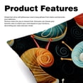 thumbnail image 2 of Snail Chair Pillow Covers Set of 2 Throw Pillow Decorative Pillows Velvet with Unique Patterns for Various Occasions - Available in 16x16, 18x18, and 20x20 Inches, 2 of 6