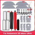 thumbnail image 1 of Para Aspiradora Robot para S8 Maxv Ultra, Cepillos Laterales Principales, Filtros HEPA, Almohadillas para Fregona, Bolsas para Polvo, Accesorios de Repuesto, 1 of 7