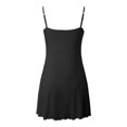 thumbnail image 5 of Daznico Robes Élégantes pour Femmes, Robe Longue Grande Taille avec Coussin de Poitrine, Robe de Nuit, Robes pour Femmes Cache Ventre, 5 of 5