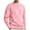 Pink, variant on AherBiu Mens Sweatshirts Fleece Lined V Neck Button Plus Size Pullover Causal Loose Lightweight Long Sleeve Shirt Tops