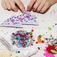 thumbnail image 3 of Shisuyan 1 Set Nail Crystals Jewelry Decoration Assorted Color Glass for Crafters, 3 of 9