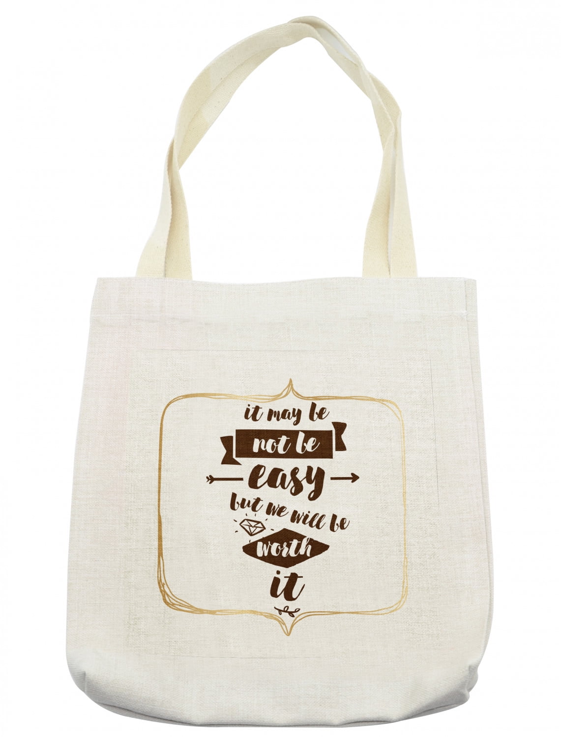 Saying Tote Bag, Wedding Proposal Inspired Sentence with Hand Lettering