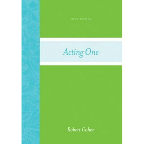 Pre-Owned Acting One (Paperback) 0073514160 9780073514161