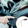 thumbnail image 3 of Scienceny Cable de audio Compatible con Bluetooth Adaptador auxiliar de radio para automóvil Audios de música Conector de llamada telefónica Paneles de instrumentos para automóviles, 3 of 6