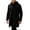 Black, variant on VEKDONE Men'S Hooded Duffle Coat Toggle Buttons Relaxed Fit Overcoat Faux Wool Long Sleeve Jacket Fall Winter Fashion Casual Clothing for Streetwear