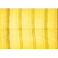 thumbnail image 1 of Ahgly Company Machine Washable Indoor Rectangle Solid Yellow Modern Area Rugs, 2' x 4', 1 of 4