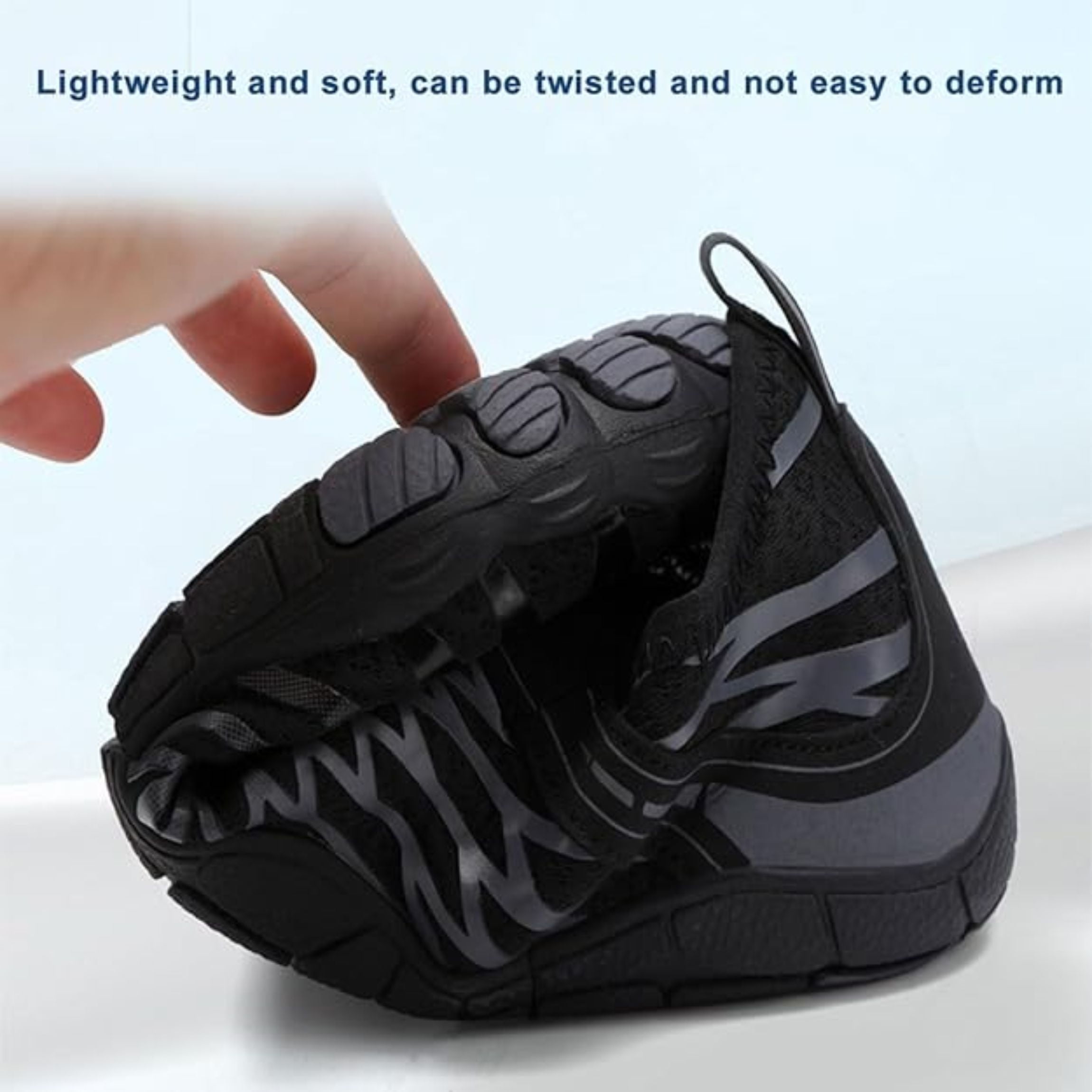 BERANMEY Pro Barefoot Shoes for Women & Men Wide Toe Box Hiking Water Shoes Non-Slip Breathable Barefoot Swim Surf Shoes for Beach Pool Aqua Running & Walking Fast Drainage & Waterproof Design